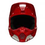 Capacete Fox MX V1 Mips Revn Vermelho/Branco