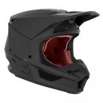 Capacete Fox MX V1 Monocolor Preto Fosco