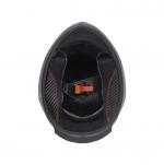 Capacete EBF E0X Frost Preto Fosco/Azul