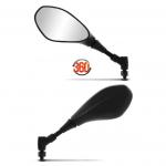 Espelho Retrovisor GVS Com Giro 360 BMW GS 650 Preto