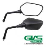 Espelho Retrovisor GVS Modelo Mini CB 300 Preto