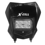 Carenagem do Farol Completo C/Led X-Cell CRF230 Preto