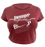 Cropped Ride Mx Braap Feminino