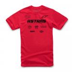 Camiseta Alpinestars Multi Race Vermelho