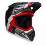 Capacete Bell MX-9 Mips Twitch Replica Preto Fosco/Vermelho/Branco