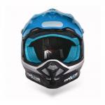 Capacete Mattos Racing Strike Azul Claro