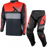 Kit Calça + Camisa Mattos Racing Assimilate Cinza / Vermelho