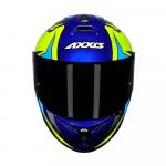 Capacete Axxis Draken Vector Gloss Azul/ Amarelo