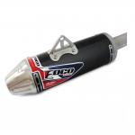 Ponteira + Curva Foco XR250 Tornado Medio F1 Preto Alto Brilho
