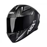 Capacete ASX Draken Vector Fosco Preto/ Cinza