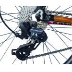 Bicicleta Aro 29 Rava 24V Preto/Laranja