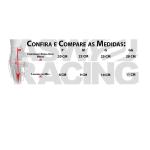 Luva de Ciclismo ASW Active Aberta Preto / Branco
