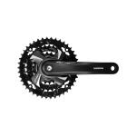 Pedivela Shimano Tourney FC-TX801 48/38/28D 175mm 6/7/8V Preto