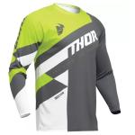 Camisa Thor Sector Checker Gray/Acid
