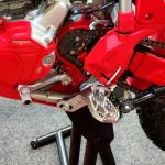 Suporte de Pedaleira Anker CRF230F C/Regulagem Elevado Inox Polido
