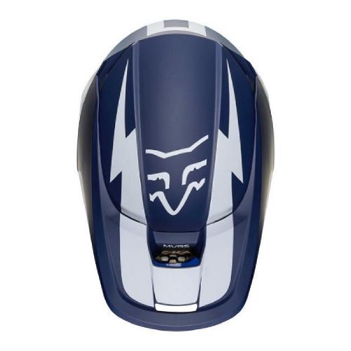 Capacete Fox V1 MVRS Werd Azul Marinho