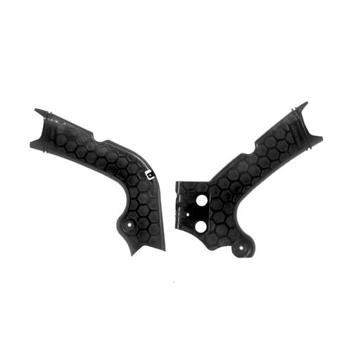 Protetor De Quadro Biker Crf 450r Rx 17 / 250r Rx 18 Preto