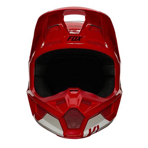 Capacete Fox MX V1 Mips Revn Vermelho/Branco