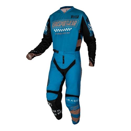 Kit Calça + Camisa ASW Image Knight 21 Azul Petroleo/Preto/Cinza