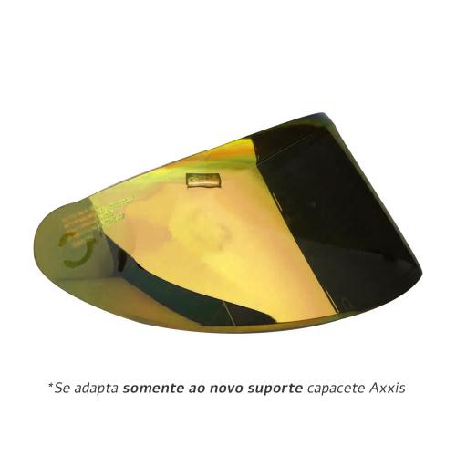 Viseira do Capacete Axxis Fume V18B Revo Gold