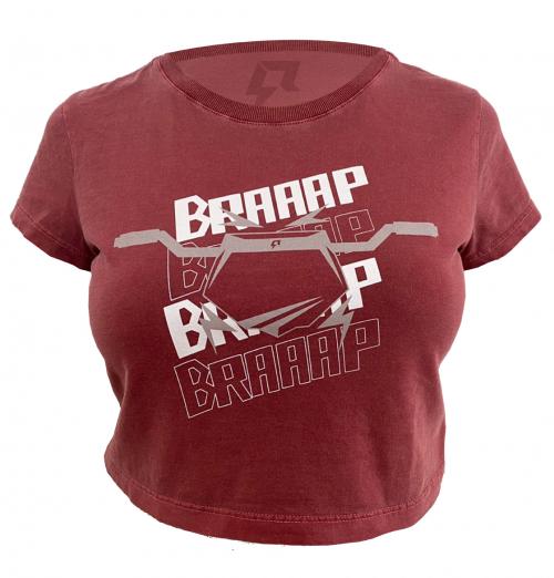 Cropped Ride Mx Braap Feminino
