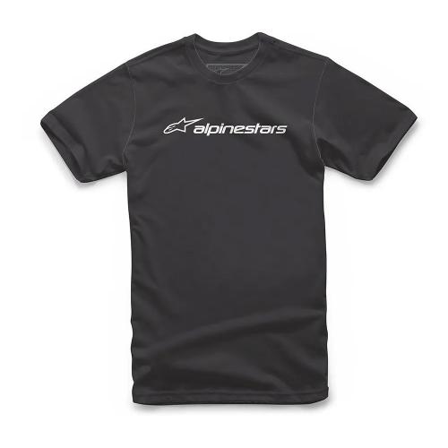 Camiseta Alpinestars Linear Combo Preto/ Branco