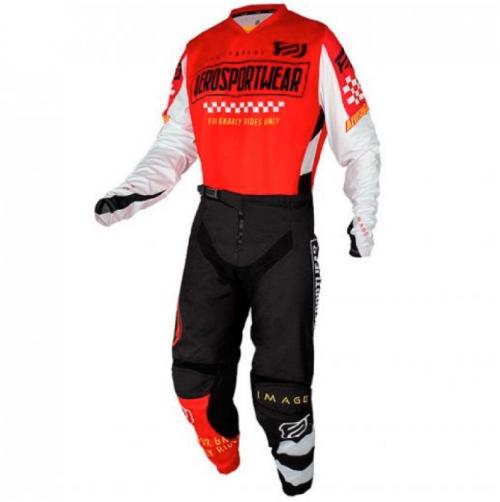 Kit de Equipamento e Proteção Completo ASW Vermelho/ preto