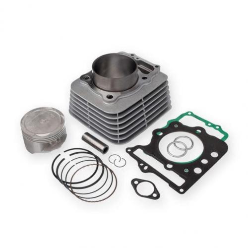 Kit KMP Cilindro Com Camisa Pistão e Anéis Biz125 