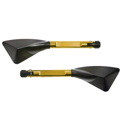 Espelho Retrovisor Atrox Modelo Rizoma Dourado