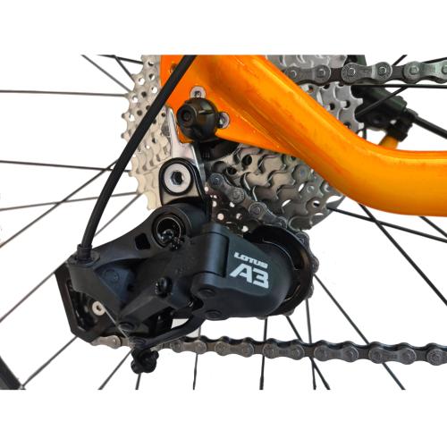 Bicicleta Lotus Fox 24v Laranja/Preto