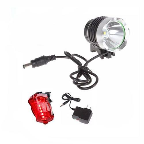 Farol de LED Recarregável 388 Lúmens Preto
