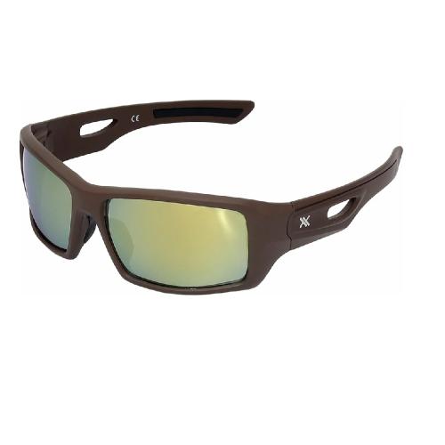 Óculos Ciclista Mattos Racing Wide Vision Marrom Fosco