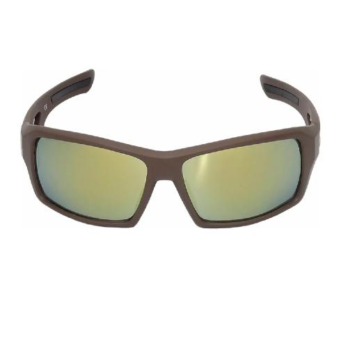 Óculos Ciclista Mattos Racing Wide Vision Marrom Fosco