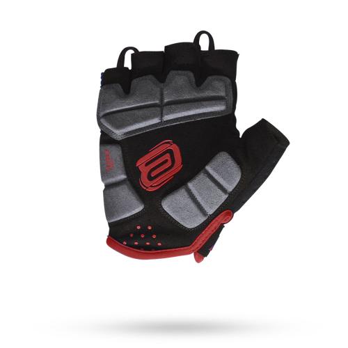 Luva de Ciclismo ASW Active Aberta Vermelho/Preto