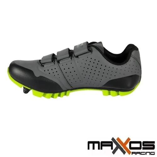 Sapatilha Mattos Racing TT20 Cinza/Amarelo Fluor