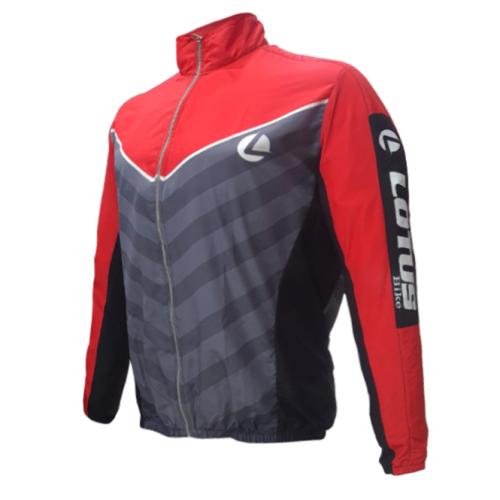 Jaqueta Corta Vento Lotus Vermelho/Preto