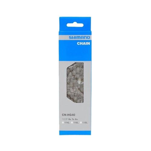 Corrente Bike Shimano CN HG40 114L 6/7/8 Velocidades