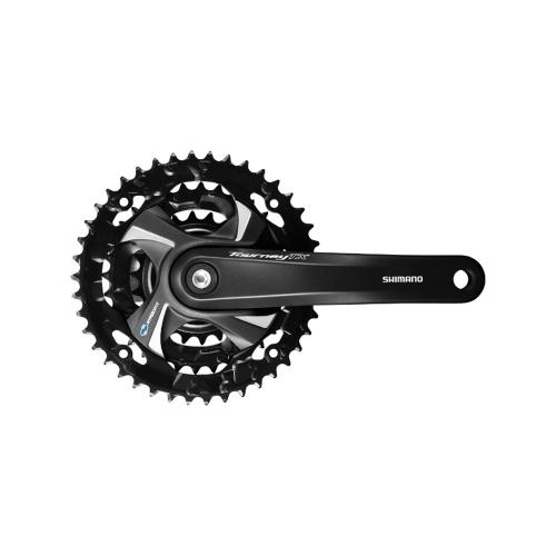 Pedivela Shimano Tourney FC-TX801 48/38/28D 175mm 6/7/8V Preto