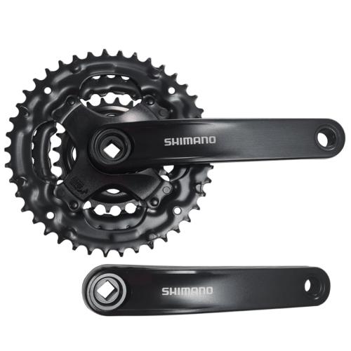 Pedivela Shimano Tourney FC-TY301 42/34/24D 170MM 6/7/8V Preto