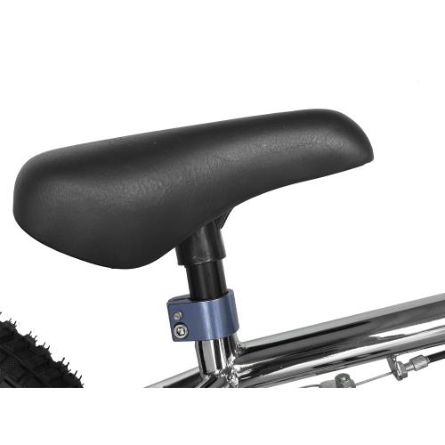 Bicicleta Aro 20 Pro-X BMX Cromada/Azul