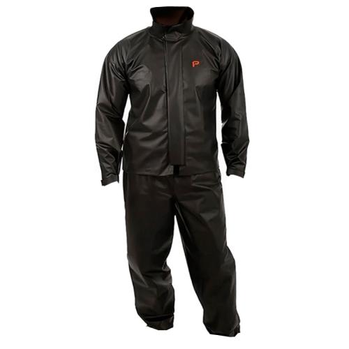 Capa de Chuva Pioneira C/Calça/Gola PVC Bravo Preto